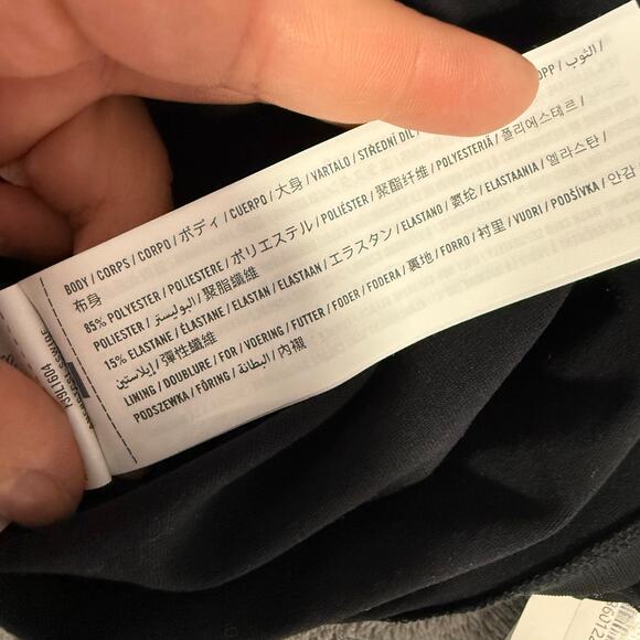 Abercrombie and Fitch Mesh Slash Top, Black, M - Picture 4 of 4